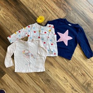 Lot of 12-18 month long sleeve T shirts